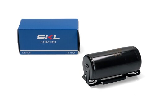 SKL 125 to 160µF 330V refrigeration compressor start capacitor CAP306UN