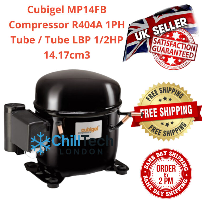 Cubigel MP14FB R404A R507 LBP compressor