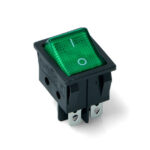 15 amp bipolar light green refrigeration appliance switch SWT731UN