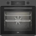 Beko BBIFA12300AC Anthracite 60cm Built-In Single Fan Oven With AeroPerfect AirFry Technology