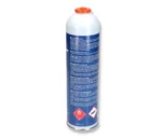 SKL REF006UN R290 370g cylinder rear instructions and hazard symbols