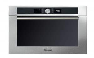 859990966870_0-300x187-1.jpeg Hotpoint MD 454 IX H Stainless Steel Class 4 Built-in Microwave - Grade R - Peterborough Stock - Image 1