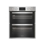 Hotpoint DUH 10D IX Stainless Steel 72cm Built Under Double Fan Oven with Enamel Liners - Grade R - Peterborough Stock
