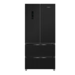 Hotpoint HPG2 6513 XK5E Black Steel Dual No Frost American Fridge Freezer with VitalCare - Grade M - Peterborough Stock