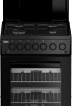 Beko KA52NEK Black 50cm Freestanding Gas Single Oven Eye Level Cooker - Grade R - Peterborough Stock