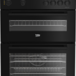 Beko FTC6701K Black 60cm Twin Cavity Electric Cooker - Grade R - Peterborough Stock