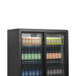 TEFCOLD BA21S Double Sliding Door Back Bar Cooler – 188L Net