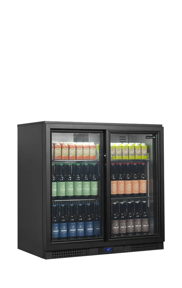L3BlcmZpb24vNGFiMjY4MmUtZTNhMi00NTg2LThjNmEtN2FmNjc5NjEzMjljLnBuZw.webp TEFCOLD BA21S Double Sliding Door Back Bar Cooler – 188L Net - Image 1