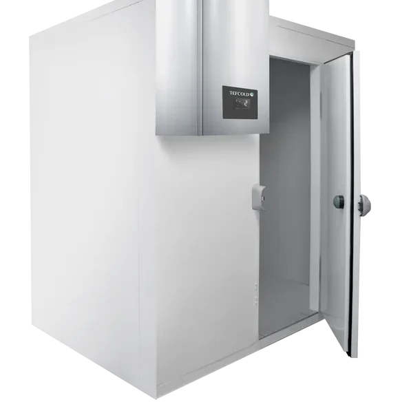TEFCOLD CRPF1515 chiller room with door open