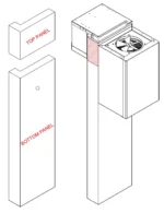 TEFCOLD CRPF1515 monoblock assembly diagram