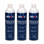 Three SKL R600a refrigerant gas cylinders 420g