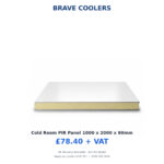 Cold Room PIR Panel 1000 x 2000 x 80mm
