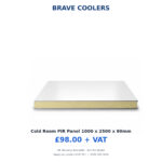 Cold Room PIR Panel 1000 x 2500 x 80mm
