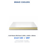 Cold Room PIR Panel 1000 x 3000 x 80mm