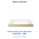 Cold Room PIR Panel 1000 x 4000 x 80mm