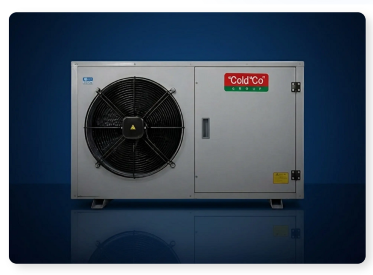 ColdCo commercial condensing unit Brave Coolers