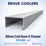 80mm Cold Room U Channel Brave Coolers