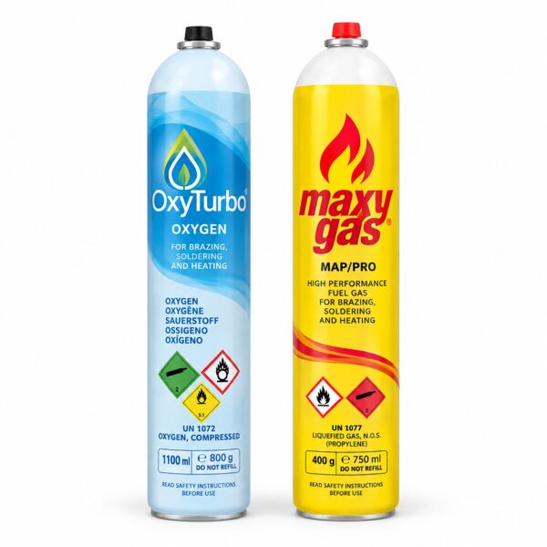 OxyTurbo Oxygen + Maxy Gas Twin Pack