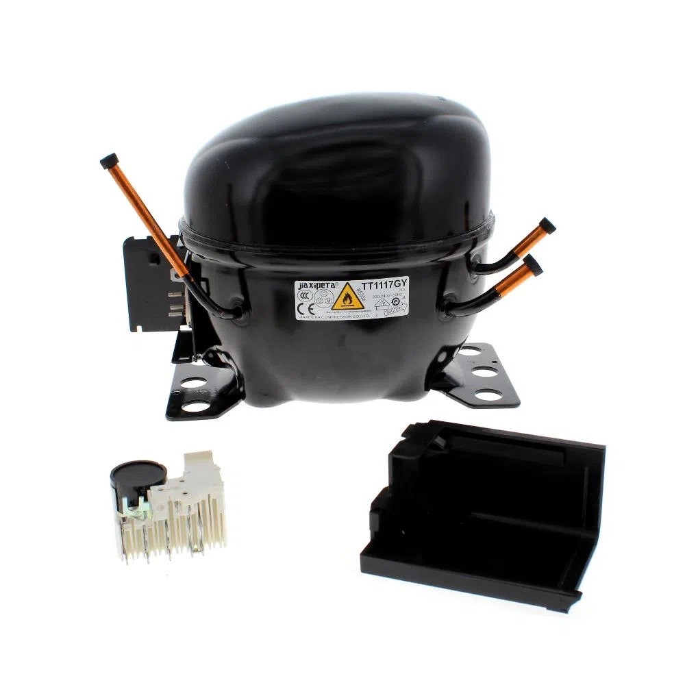 s-l1200.jpg TT1117GY Compressor 1/5 HP for Refrigerators - Fits F079769 (TAAN5VTK), F079600 - Image 1
