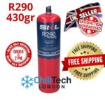 R290 GAS Commercial Fridge Freezer Gas 430g R290 gas