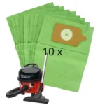 10X Dust Bags Fits Henry (HVR200) Henry Extra (HVX200) Henry Micro (HVR200M)