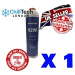 R290 Propane Refrigerant 370g Commercial Cooling Systems UK