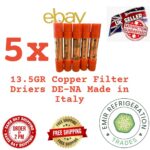 5 Pack 13.5g Copper Filter Driers - FITS POLAR Fridge SYSTEM COMPRESOR