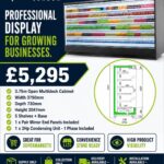 Open Display Chiller Commercial Multideck Fridge Retail Food Display Cabinet