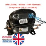 Hotpoint FFA97 / FF719 Fridge Freezer Compressor R600a 1/4HP Low Back
