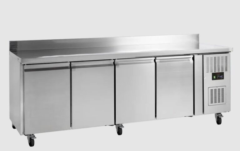 TEFCOLD GC74 Four Door Gastronorm Counter Fridge Brave Coolers