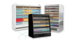 Open front multideck display