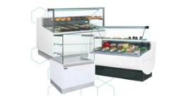 Serve over display counter