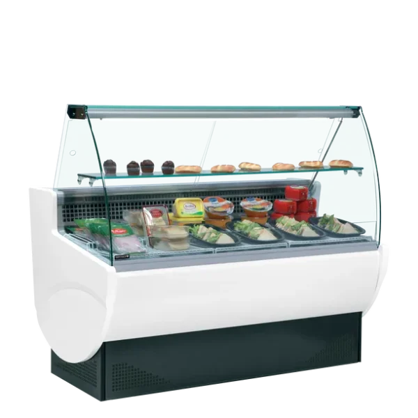 TEFCOLD TAVIRA II 150 slimline serve over counter display