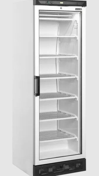 TEFCOLD UFFS371G upright glass door display freezer
