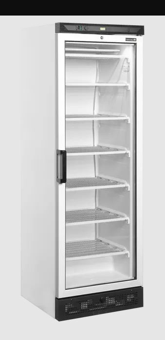 TEFCOLD UFFS371G upright glass door display freezer