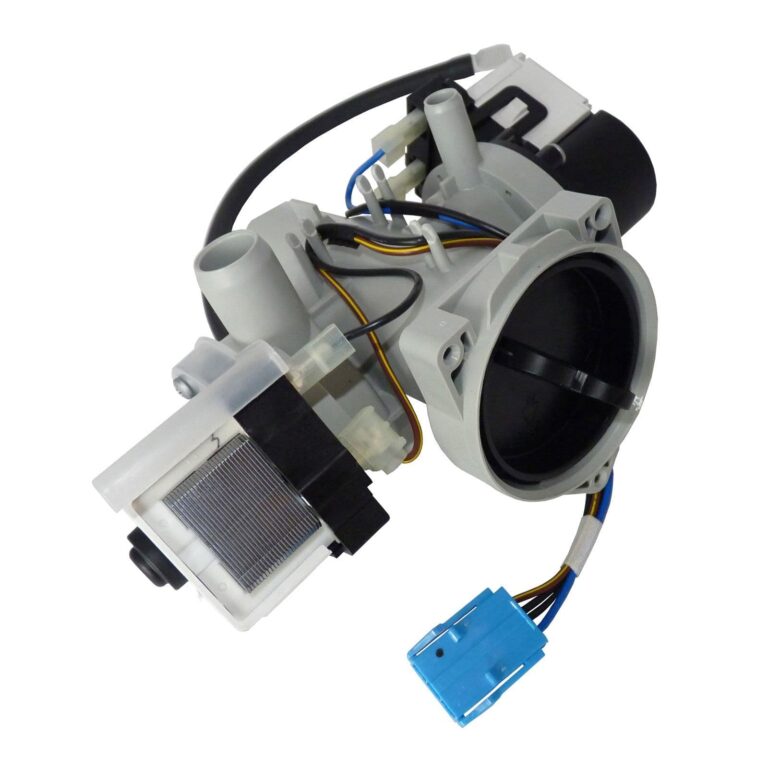 Genuine Beko 2880402000 washing machine drain pump and filter housing assembly