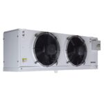 Maxkold 2-fan cubic evaporator, representative product image; confirm exact model and fan diameter