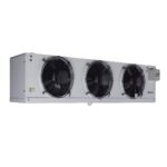 Maxkold 3-fan cubic evaporator, representative product image; confirm exact model and fan diameter