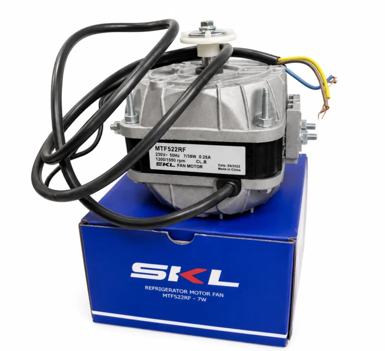SKL MTF522RF 7W refrigeration fan motor view 1