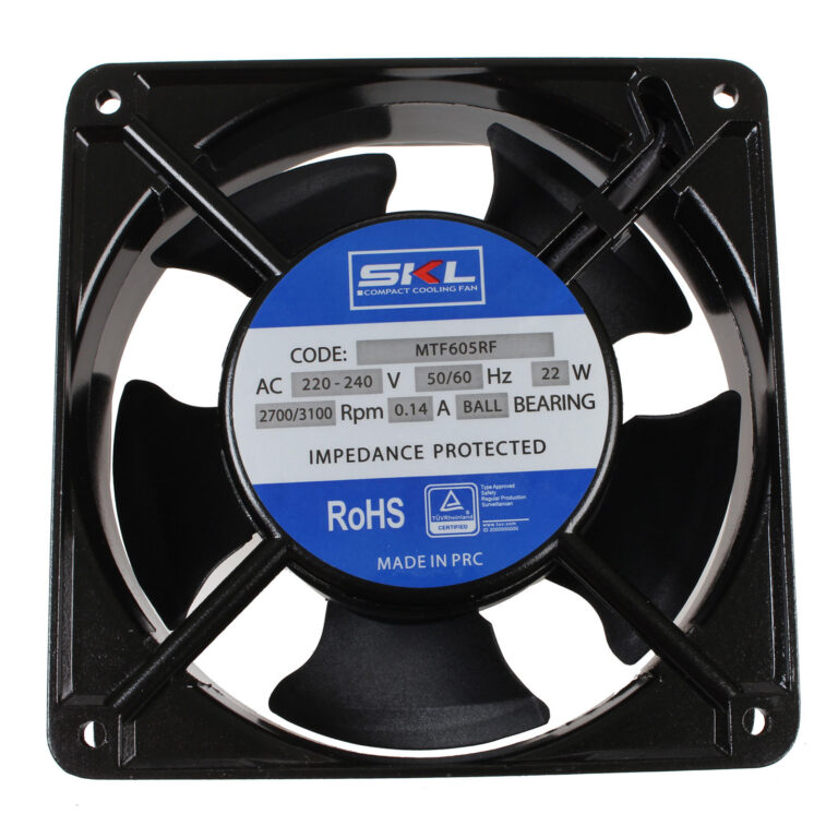 SKL MTF605RF 120mm axial refrigeration fan exact model view