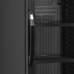 TEFCOLD CEV425 BLACK illuminated drinks display