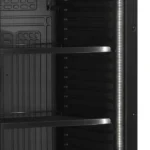 TEFCOLD CEV425 BLACK interior shelf detail