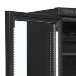 TEFCOLD CEV425 BLACK L/H illuminated drinks display