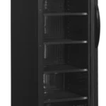 TEFCOLD CEV425 BLACK left hinged glass door merchandiser