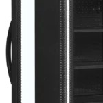 TEFCOLD CEV425 BLACK L/H interior shelf detail