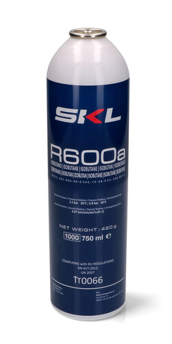 SKL REF000UN R600a refrigerant gas cylinder 420g