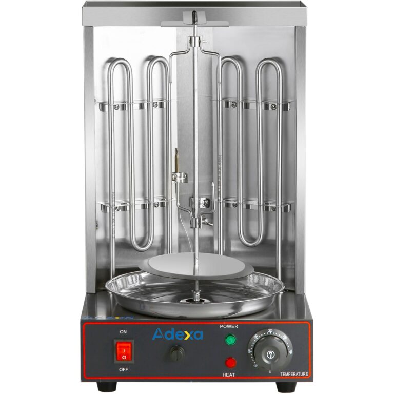 Compact LPG Doner Kebab & Shawarma Grill – 6kW, 480mm High