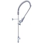 Commercial Pre Rinse Spray Unit – Single Inlet, 1000mm Deck Mounted | BRVEQ2803A