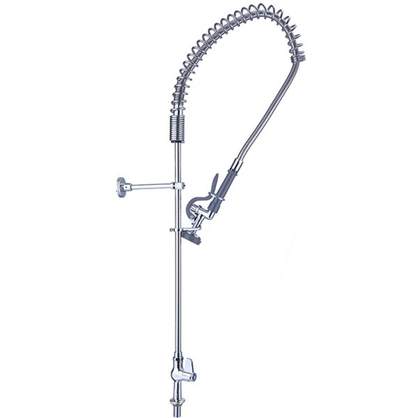 Commercial Pre Rinse Spray Unit – Single Inlet, 1000mm Deck Mounted | BRVEQ2803A