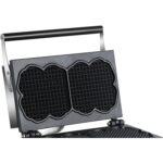 Commercial Waffle Maker – 2 Flower Waffles, 1.55kW for Cafés, Dessert Shops & Hotels – view 5
